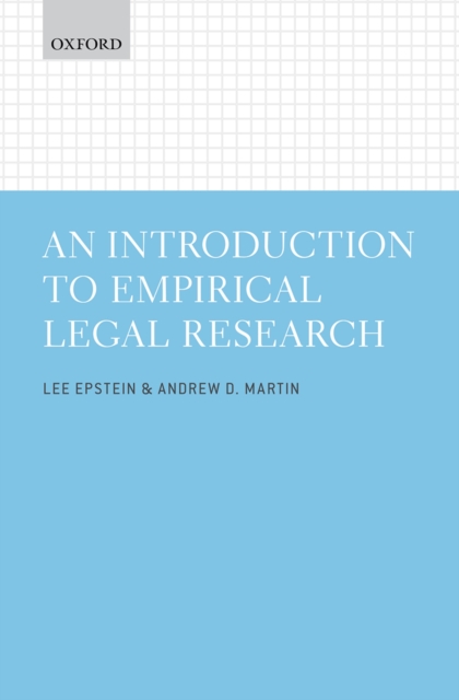 An Introduction to Empirical Legal Research, EPUB eBook