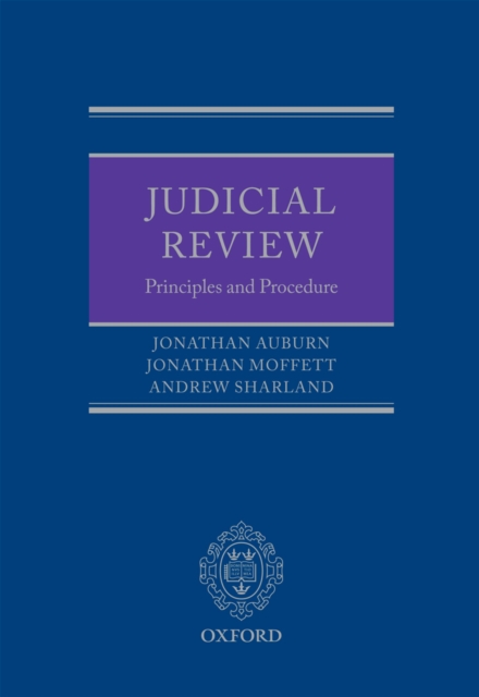 Judicial Review : Principles and Procedure, EPUB eBook