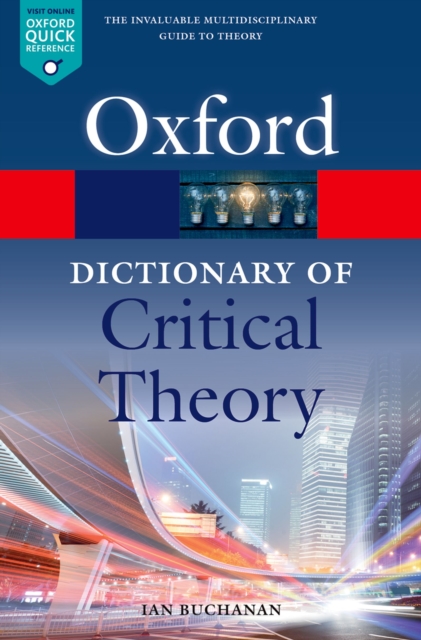 A Dictionary of Critical Theory, EPUB eBook