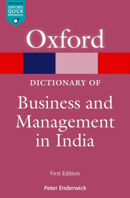 A Dictionary of Business and Management in India, EPUB eBook