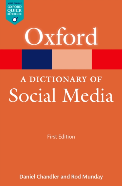 A Dictionary of Social Media, EPUB eBook