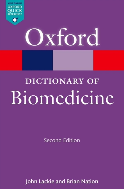 A Dictionary of Biomedicine, EPUB eBook