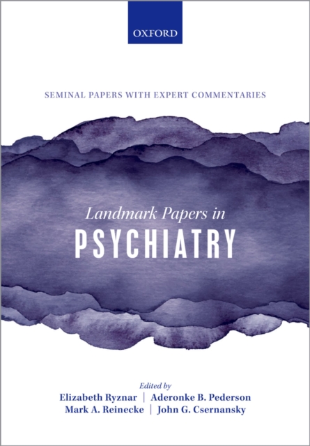 Landmark Papers in Psychiatry, PDF eBook