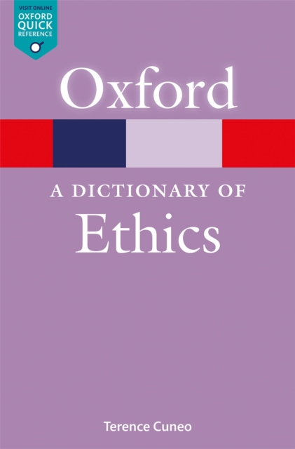A Dictionary of Ethics, EPUB eBook