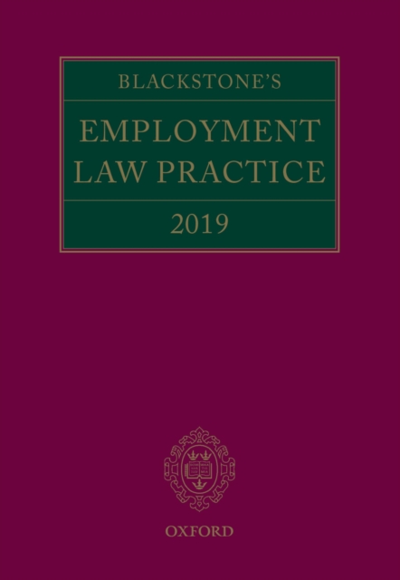 Blackstone's Employment Law Practice 2019, PDF eBook
