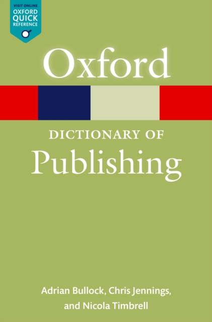 A Dictionary of Publishing, EPUB eBook