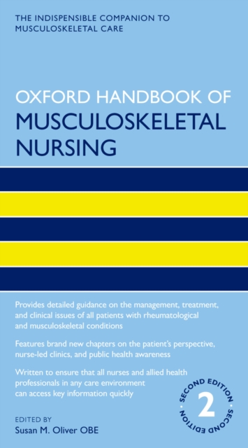 Oxford Handbook of Musculoskeletal Nursing, PDF eBook