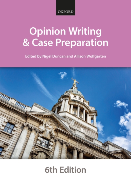 Opinion Writing and Case Preparation, PDF eBook