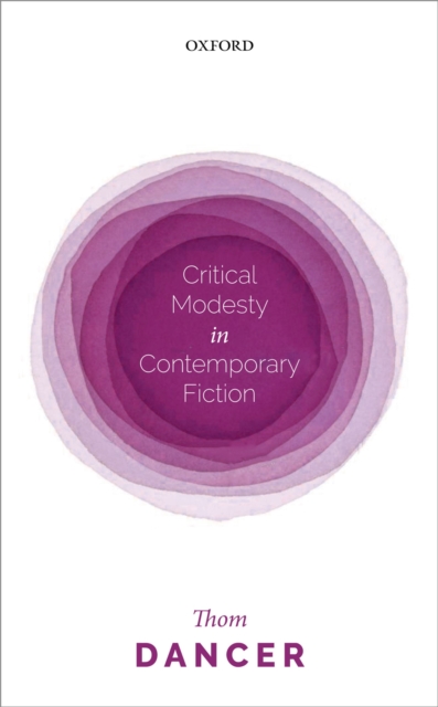 Critical Modesty in Contemporary Fiction, EPUB eBook