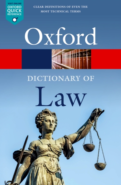 A Dictionary of Law, EPUB eBook