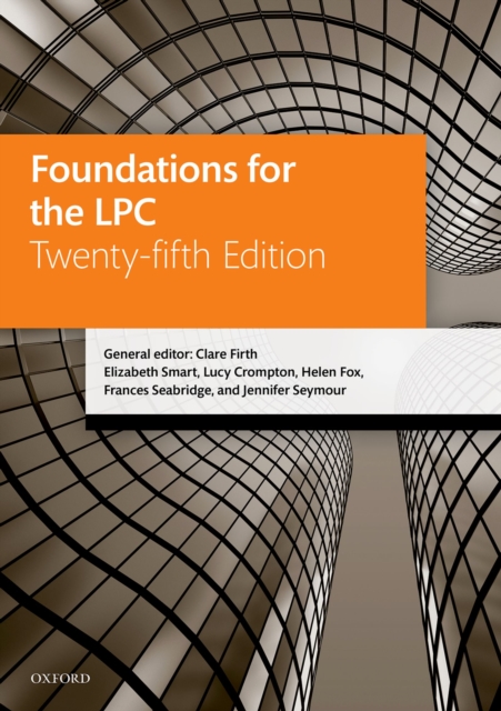 Foundations for the LPC, EPUB eBook