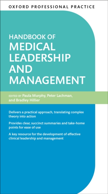 Oxford Professional Practice: Handbook of Medical Leadership and Management, PDF eBook