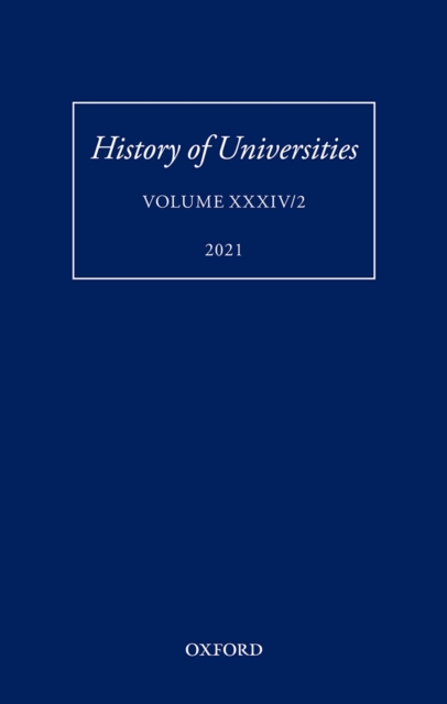 History of Universities: Volume XXXIV/2 : Teaching Ethics in Early Modern Europe, EPUB eBook