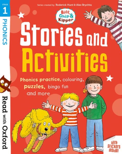 Read with Oxford: Stage 1: Biff, Chip and Kipper: Stories and Activities : Phonics practice, colouring, puzzles, bingo fun and more, Multiple-component retail product Book