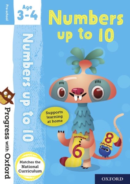 Progress with Oxford: Numbers up to 10 Age 3-4, Mixed media product Book
