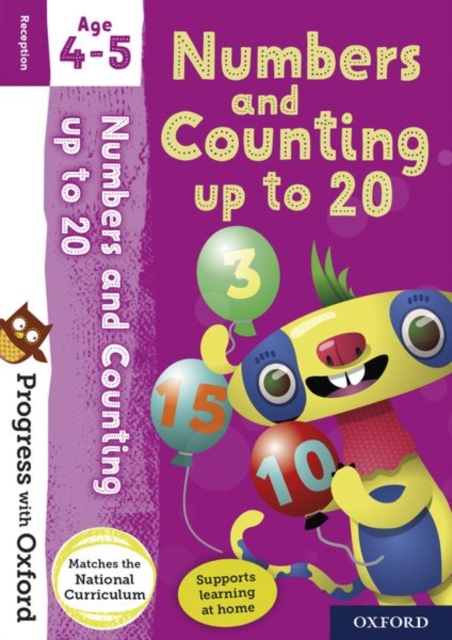Progress with Oxford: Numbers and Counting up to 20 Age 4-5, Mixed media product Book
