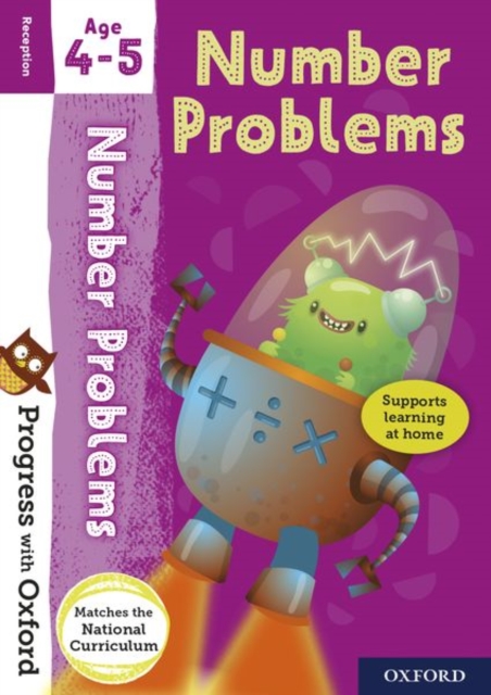 Progress with Oxford: Number Problems Age 4-5, Mixed media product Book