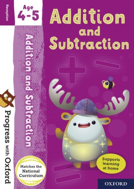Progress with Oxford: Addition and Subtraction Age 4-5, Mixed media product Book