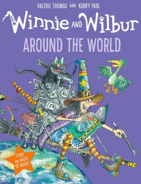 Winnie and Wilbur: Around the World PB & CD, Multiple-component retail product Book