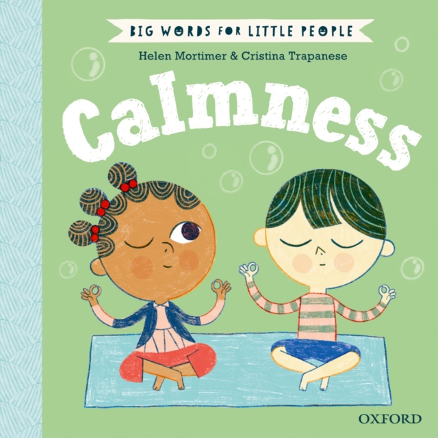Big Words for Little People Calmness, Hardback Book