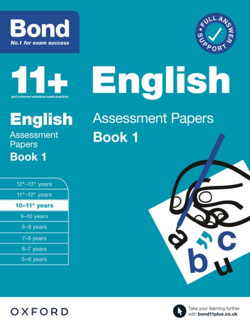 Bond 11+: English Assessment Papers Book 1 10-11 Years: Ready for the 2024 exam, PDF eBook