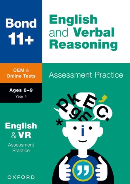 Bond 11+: Bond 11+ CEM English & Verbal Reasoning Assessment Papers 8-9 Years, Paperback / softback Book