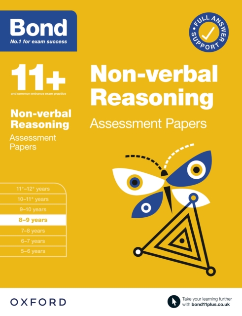 Bond 11+: Bond 11+ Non-verbal Reasoning Assessment Papers 8-9 years, PDF eBook