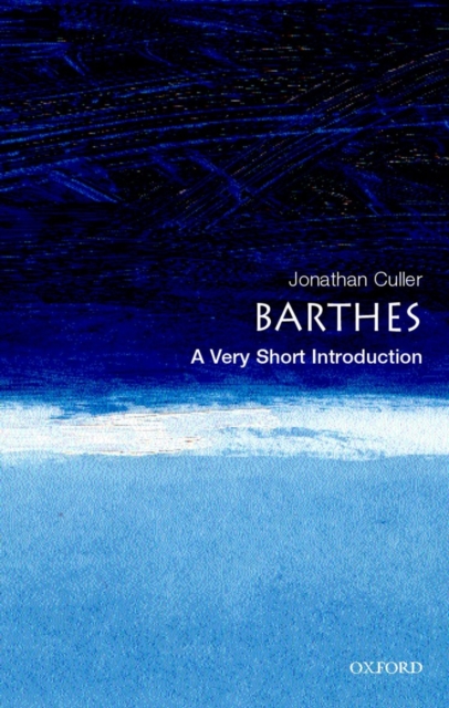 Barthes: A Very Short Introduction, Paperback / softback Book