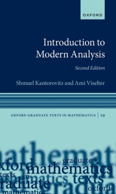 Introduction to Modern Analysis, Paperback / softback Book