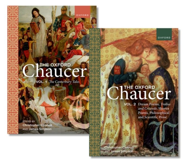 The Oxford Chaucer : Volumes 1 and 2, Multiple-component retail product Book