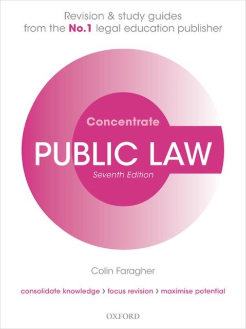Public Law Concentrate : Law Revision and Study Guide, Paperback / softback Book