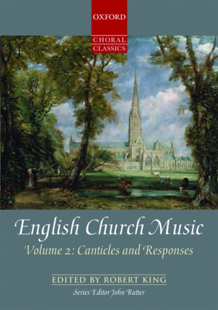 English Church Music, Volume 2: Canticles and Responses, Sheet music Book