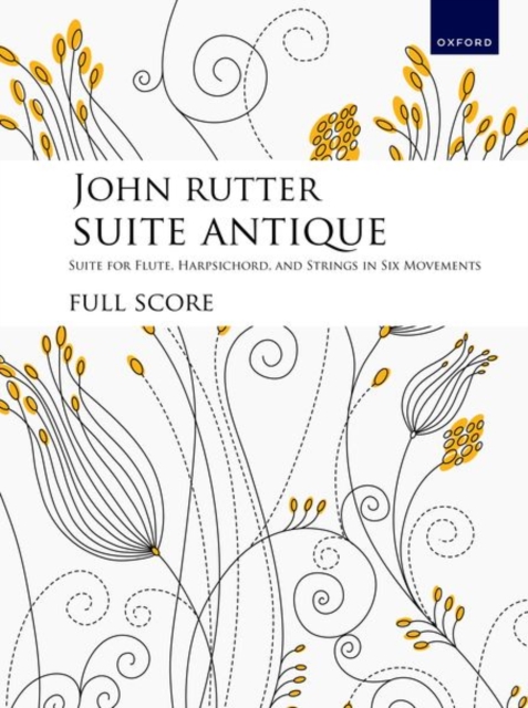 Suite Antique, Sheet music Book