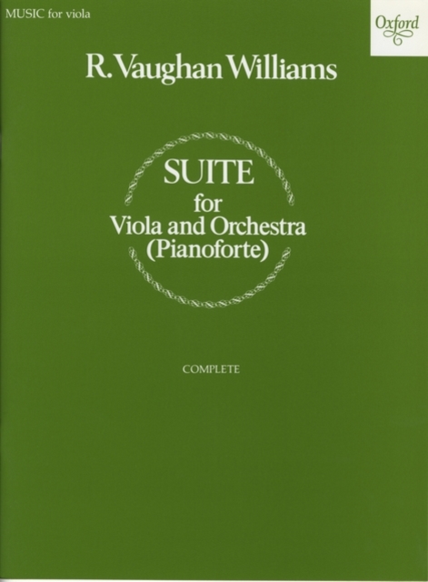 Suite for viola and orchestra (pianoforte), Sheet music Book