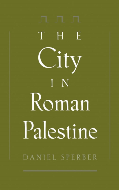 The City in Roman Palestine, PDF eBook