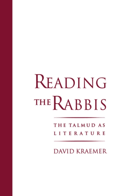 Reading the Rabbis : The Talmud as Literature, PDF eBook