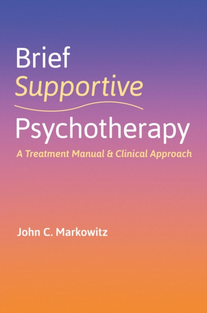 Brief Supportive Psychotherapy : A Treatment Manual and Clinical Approach, EPUB eBook