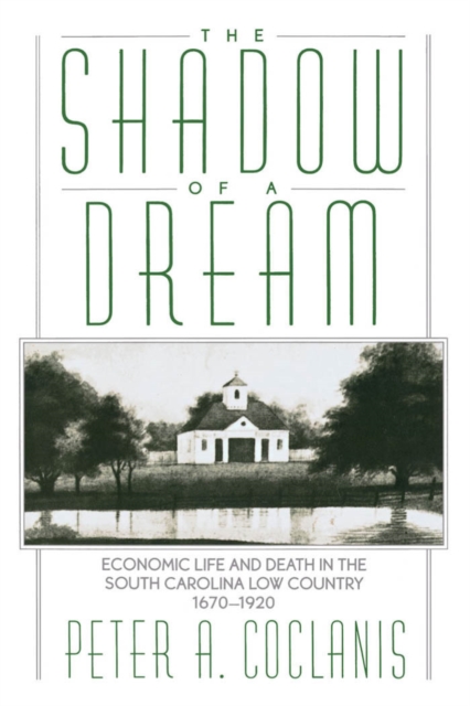 The Shadow of a Dream : Economic Life and Death in the South Carolina Low Country, 1670-1920, PDF eBook