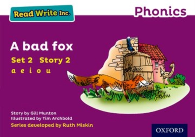 Read Write Inc. Phonics: A Bad Fox (Purple Set 2 Storybook 2), Paperback / softback Book