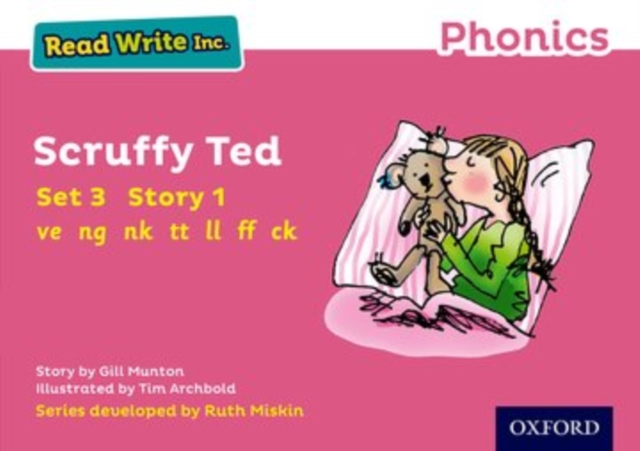 Read Write Inc. Phonics: Pink Set 3 Storybook 1 Scruffy Ted, Paperback / softback Book