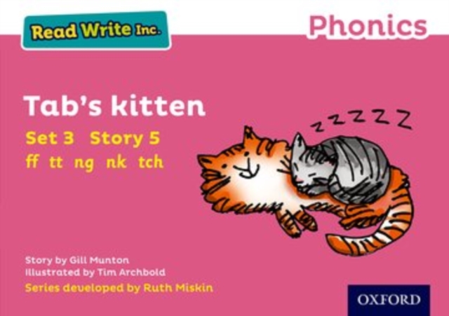 Read Write Inc. Phonics: Tab's Kitten (Pink Set 3 Storybook 5), Paperback / softback Book