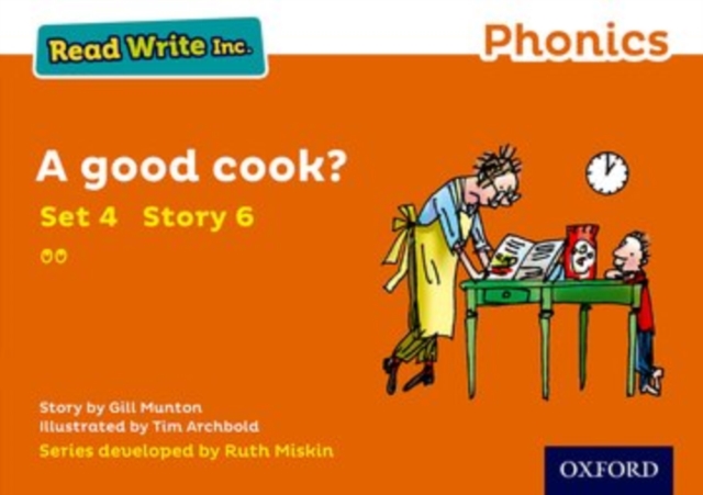 Read Write Inc. Phonics: Orange Set 4 Storybook 6 A Good Cook?, Paperback / softback Book