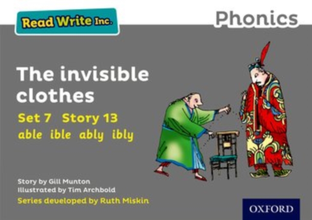 Read Write Inc. Phonics: Grey Set 7 Storybook 13 The Invisible Clothes, Paperback / softback Book