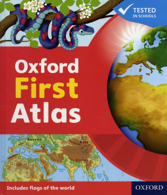 Oxford First Atlas, Hardback Book