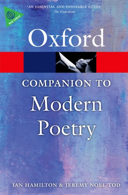 The Oxford Companion to Modern Poetry in English, Paperback / softback Book