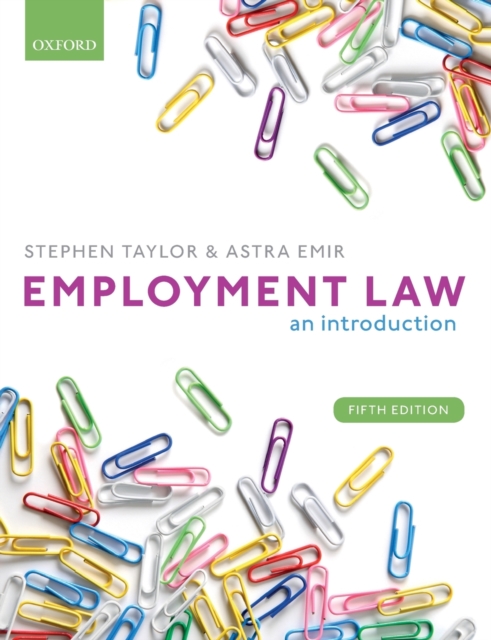 Employment Law : An Introduction, Paperback / softback Book