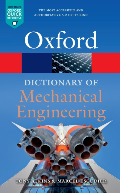 A Dictionary of Mechanical Engineering, Paperback / softback Book