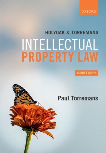 Holyoak and Torremans Intellectual Property Law, Paperback / softback Book
