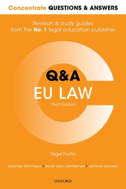 Concentrate Questions and Answers EU Law : Law Q&A Revision and Study Guide, Paperback / softback Book