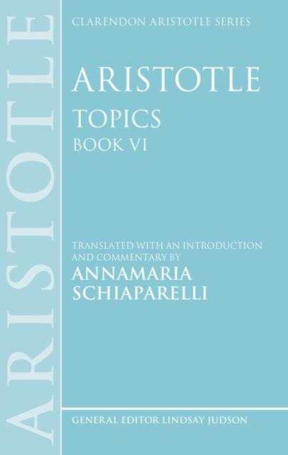 Aristotle: Topics Book VI, PDF eBook